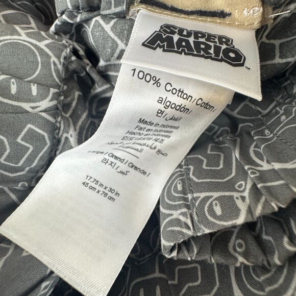 Pottery Barn Teen Super Mario Power-Up Glow-in-the-Dark Loose Fit Pajama Set L - Picture 10 of 10